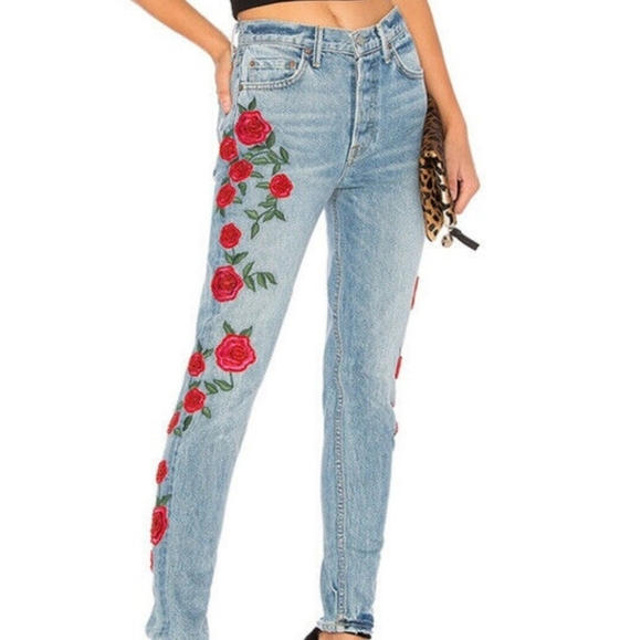 GRLFRND • Karolina High-Rise Jeans in Endless Love - Picture 3 of 7